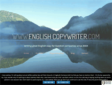 Tablet Screenshot of englishcopywriter.com